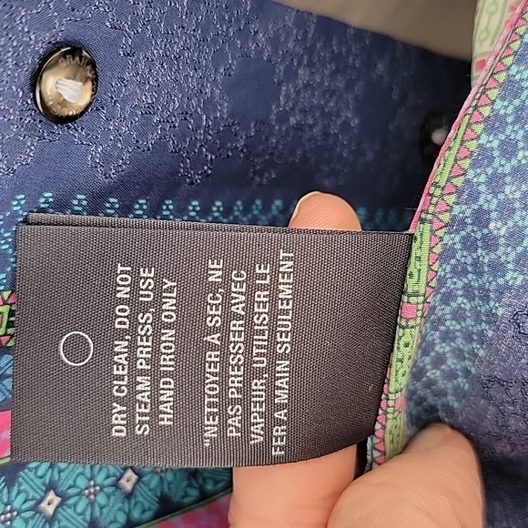 Robert Graham Striped Multicolor Flip Cuffs Long Sleeve Button-down Sz XL - Picture 9 of 11